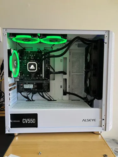 Pc gamer - Ryzen 5 5600G - 16Gb de memória ram - Water cooler 240mm Corsair