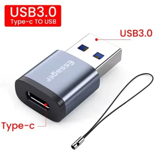 Adaptador Essager USB C para USB A - OTG