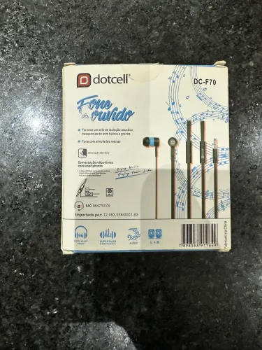 Fone de Ouvido Dotcell DC-F70 Azul