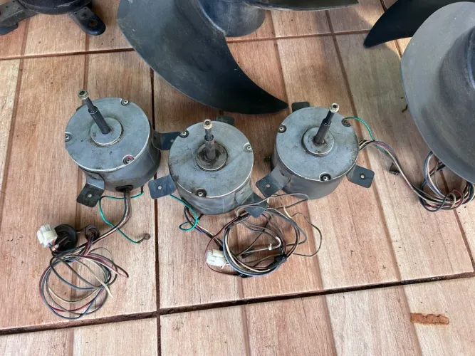 Motor de ventilador de ar condicionado