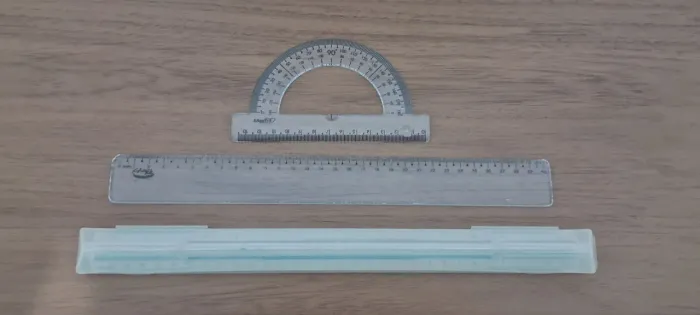 Conjunto de 3 Réguas (Usadas)