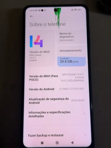 Poco x3 NFC
