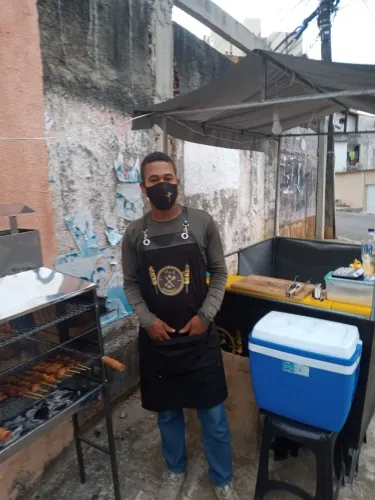 Churrasqueira galvanizada, ótimo preço!!!