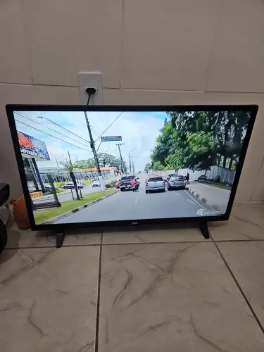 Smart tv AOC 32 polegadas + Fire stick da Amazon 8gb