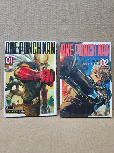 Mangá One Punch Man volumes 1 e 2
