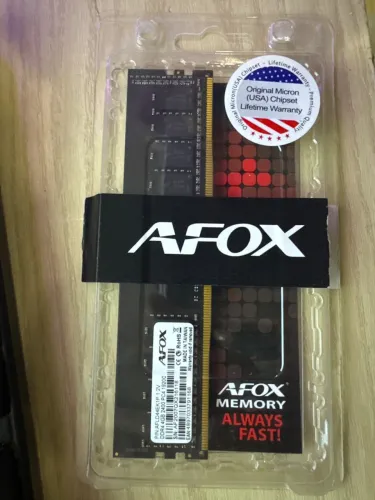 Memória RAM DDR4 AFOX 2400Mhz 4Gb