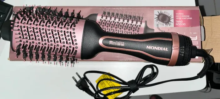 Escova Secadora Mondial Black Rose Line