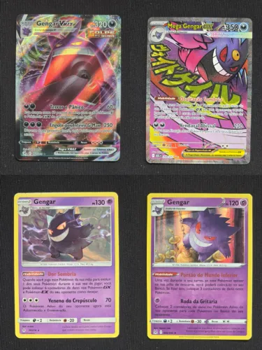 Gengar Vmax, Mega Gengar Ex e mais.