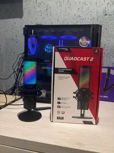 Microfone Hyperx Quadcast 2S