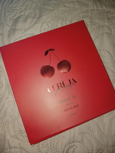 Paleta multifuncional O Boticário Cereja Rouge