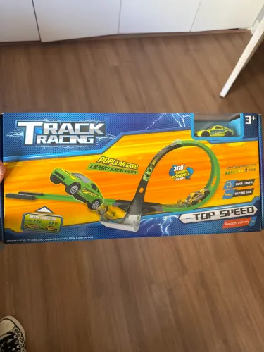 Pista De Carrinhos Tipo Hot Wheels Looping Velocidade menino