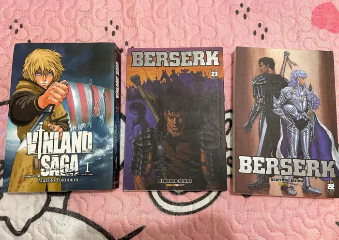 Mangás Berserk + Vinland saga avulso (ler descrição)