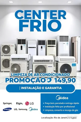 Li mpeza ar condicionado 