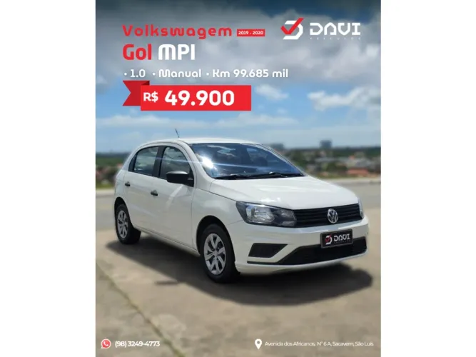 Volkswagen Gol Geração VII 1.0 12V Flex Mec. 4P 2020