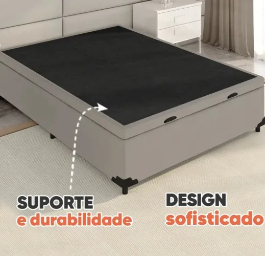 Box de casal impecável 