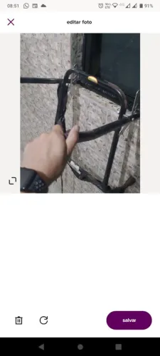 Transbike porta malas