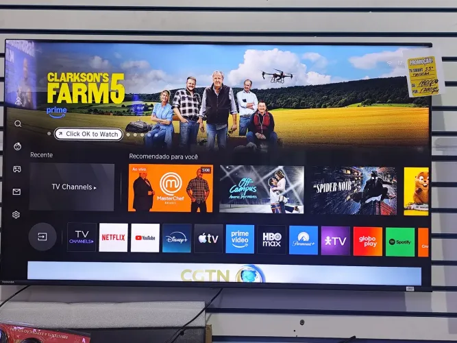 Tv Smart Toshiba 55 polegadas 4k