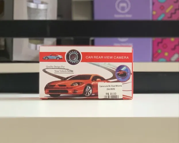 Câmera de Ré para Carro com Visão Noturna