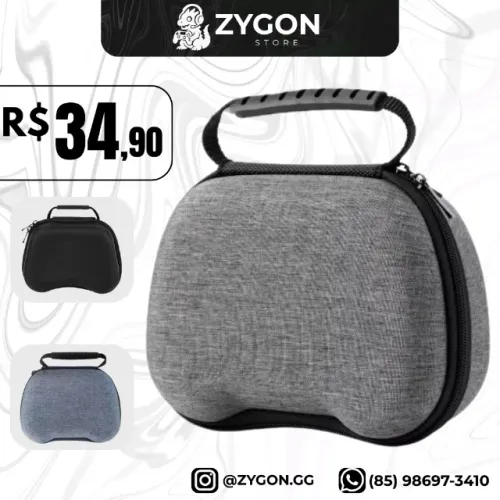 [NOVO] Case Estojo Protetor e Rígido Para Controles de Ps5, Ps4, Xbox Joystick Switch