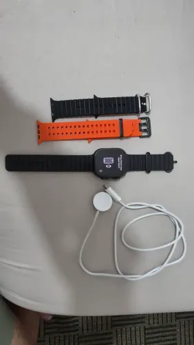 Apple Watch Ultra 3 Black com 3 pulseiras e carregador - Garantia: 10/2026 - bateria 100%