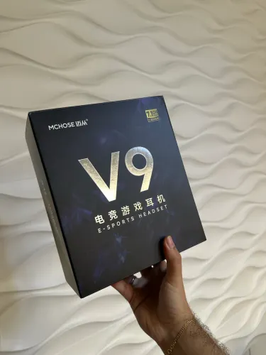 Headset Gamer MCHOSE V9 7.1 Virtual | Impecável | Estado de Novo