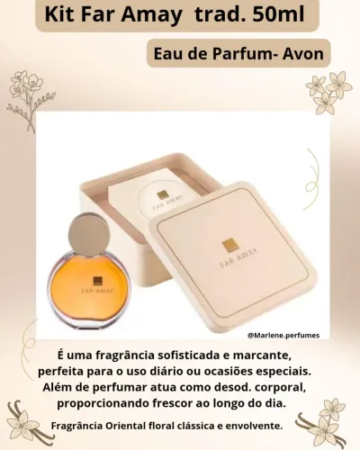Kit Avon Far Amay tradicional 50ml 