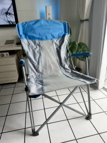Kit 2 Cadeira de Camping Dobrável 