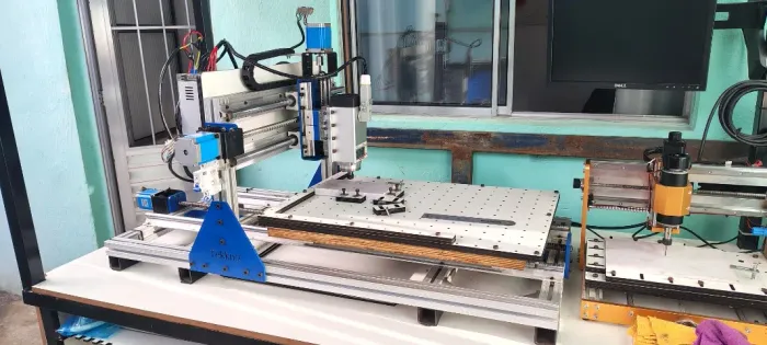 CNC Router 40x60cm em Aço, Spindle 2CV - 127V