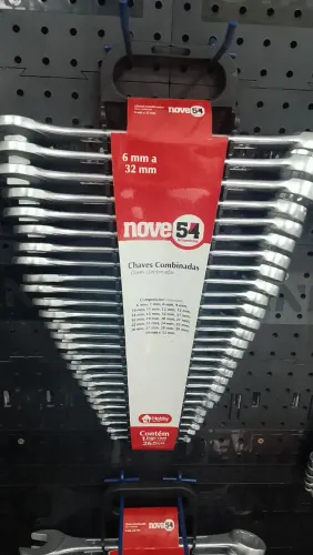 Jogo de chaves combinadas de 6 a 32 mm (26 peças) Nove54.