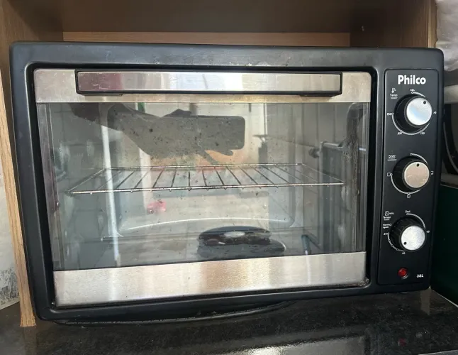Forno Elétrico Philco 38L 110V - Precisa de pequeno reparo