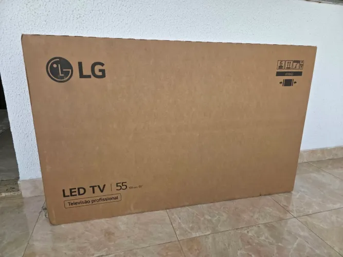 Smart TV LG 4k 55 Polegadas, Lacrada (aceito cartão)