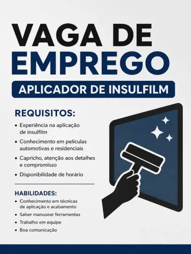 Vaga para aplicador de Insulfilm