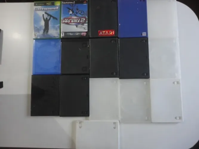 Lote Case Box Capa Capinha Estojo Dvd Blu-ray Ps2 Ps4 Xbox USADO