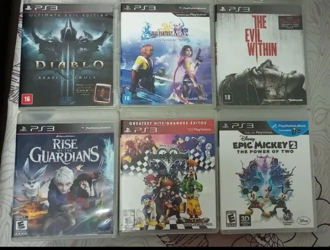 LER DESCRIÇÃO ANTES - Jogos PS3 (Venda ou troca)