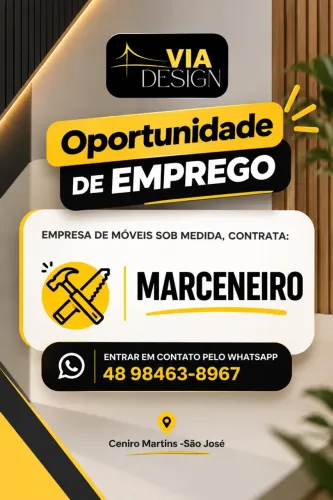 Vaga de marceneiro
