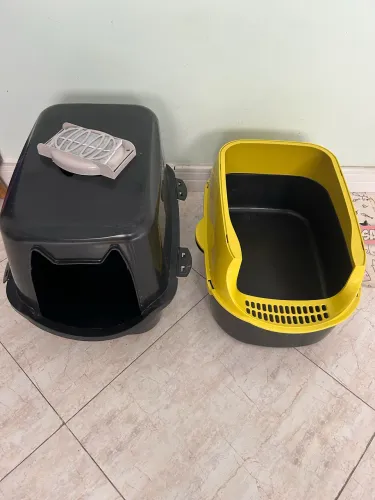 Caixa de areia para gatos 