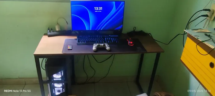PC Gamer Completo Ryzen 5 5500 - RX 6600 8GB - Monitor 24 pol - Com Caixas