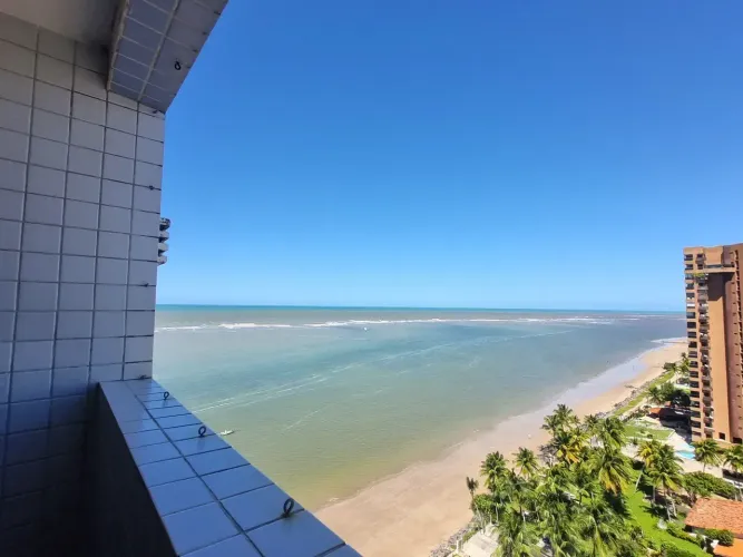 Beira Mar Candeias, Mobiliado, 1 quarto com varanda