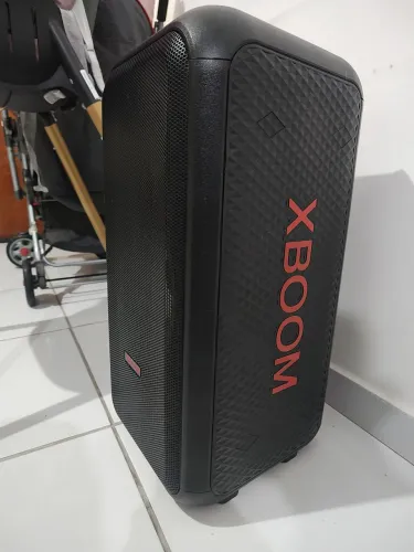 Caixa de som LG XBOOM 200w RMS xl5s 