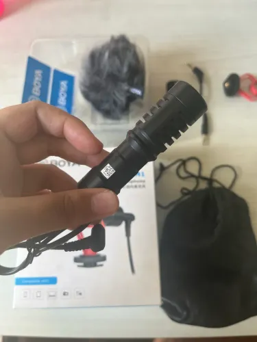 VENDO MICROFONE BOYA BY-MM1 - ÓTIMO PREÇO