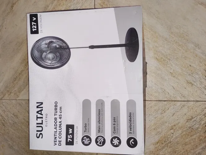 Vendo ventilador novo na caixa 