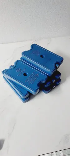 Kit Placa de Gelo Reutilizável para isopor, cooler 14 und