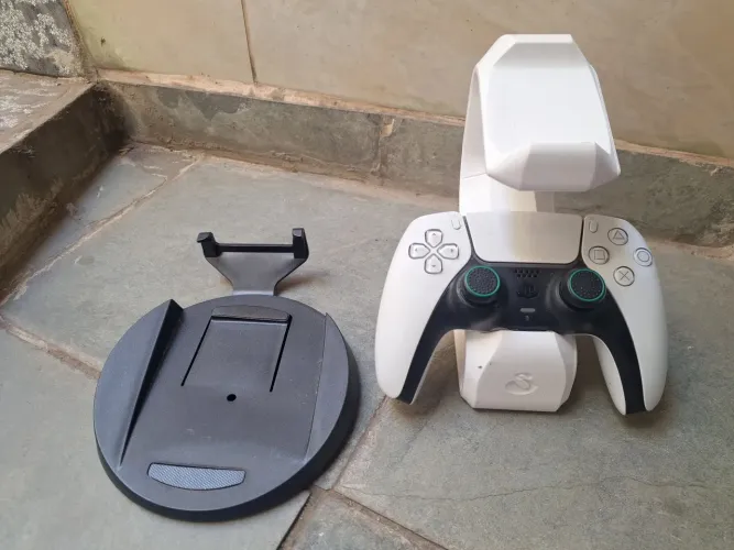 Base de ps5 + suporte de 2 controles