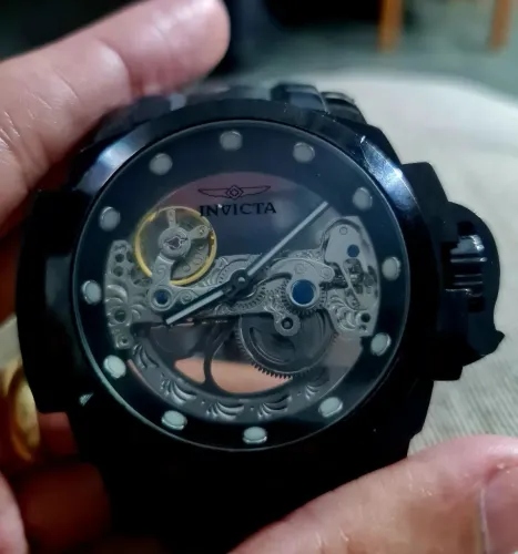 Relógio Invicta original modelo modelo automático sem bateria, Mechanical Skeleton!!