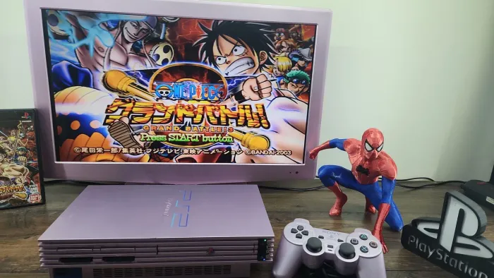 Playstation 2 edição sakura original japonês