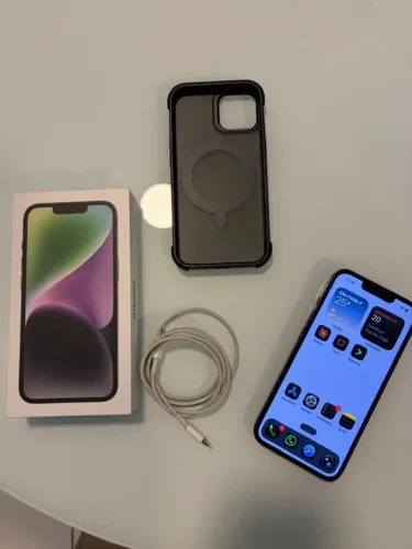 iPhone 14 128GB Preto - Ótimo Estado - Nota Fiscal