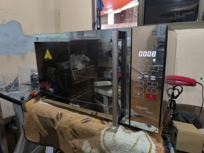 Forno elétrico 44 litros Muller Sapore Touch Inox Espelhado 127v