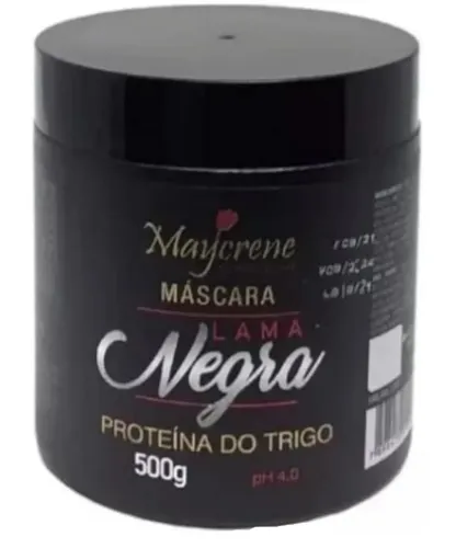 Máscara Matizadora Lama Negra Maycrene Tons Escuros