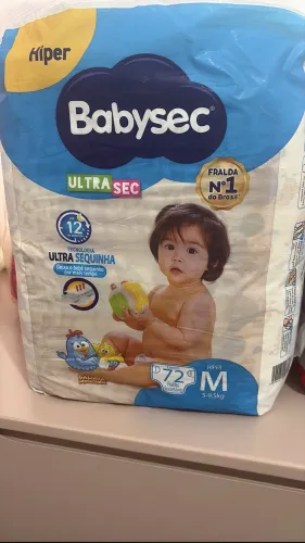 Fraldas BABYSEC ULTRA SEC