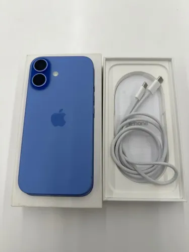 iPhone 16, 128 GB, Azul. APENAS VENDA